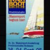 Poster stamp cinderella Vignette Interboot Friedrichshafen Bodensee Segeln Wassersport 1995