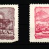 Poster stamp cinderella Vignette Wintersport Vereinigung Kufstein Tirol Skiing