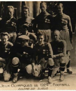 CPA Olympic Jeux olympiques Paris 1924 Football Suede AN 305 Soccer Fußball Olympic Games
