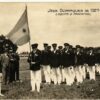 CPA Olympic Jeux olympiques Paris 1924 Argentine Equipe AN 352 Opening Ceremony Olympic Games