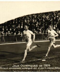 CPA Olympic Jeux olympiques Paris 1924 Ritola Wide 10.000 mt AN 379 Athletic Olympic Games