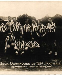 CPA Olympic Jeux olympiques Paris 1924 FOOTBALL Tcheco Slovaquie AN 161 Fußball Soccer CSSR