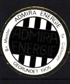 Poster stamp cinderella Vignette Admira Energie Cupsieger 1905