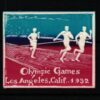 Poster stamp cinderella Vignette Sport Reklamemarke Olympic Olimpici Los Angeles USA 1932 MNH Olympique