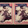 Poster stamp cinderella Vignette Sport Reklamemarke Olympic Olimpici Los Angeles 1932 MNH Olympique