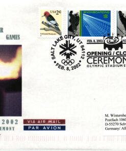 USA cover 2002 Salt Lake City Olympic Games Opening Closing Ceremonies