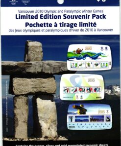 Canada, Souvenir Pack Limited Edition emty, Olympic Games Vancouver 2010, Olympische Winterspiele