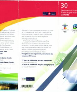 Canada, Stamps Booklet emty, Olympic Games Vancouver 2010, Olympische Winterspiele