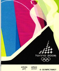 Italy, Ticket Olympic Winter Games Torino 2006. Ice Hockey su Ghiaccio 11.02.2006 Olympische Winterspiele