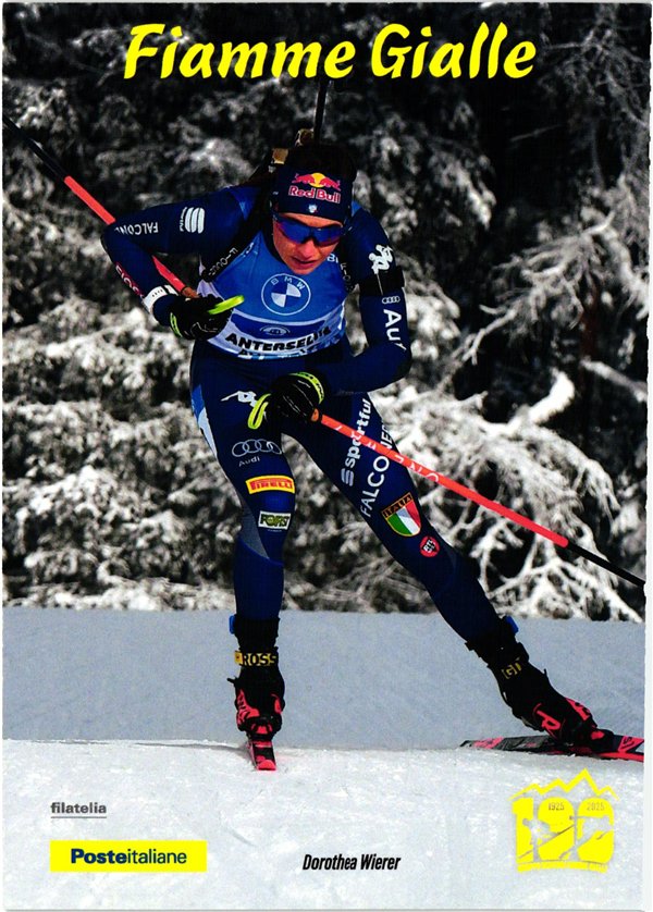 Italy - Milano Cortina 2026, Olimpiadi, Anterselva Antholz ROADTO Olympic Winter Games Fiamma gialle – Bild 2