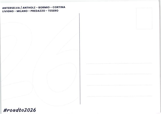 Italy - Milano Cortina 2026, Olimpiadi, ROADTO Olympic Winter Games Bormio Predazzo Tesero Anterselva Livigno – Bild 2