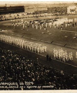 CPA Olympic Jeux olympiques Paris 1924 Vue Generale Equipe France AN 368