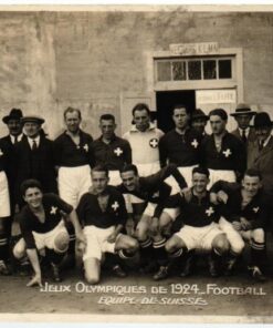 CPA Olympic Jeux olympiques Paris 1924 Football Equipe de Suisse AN 162