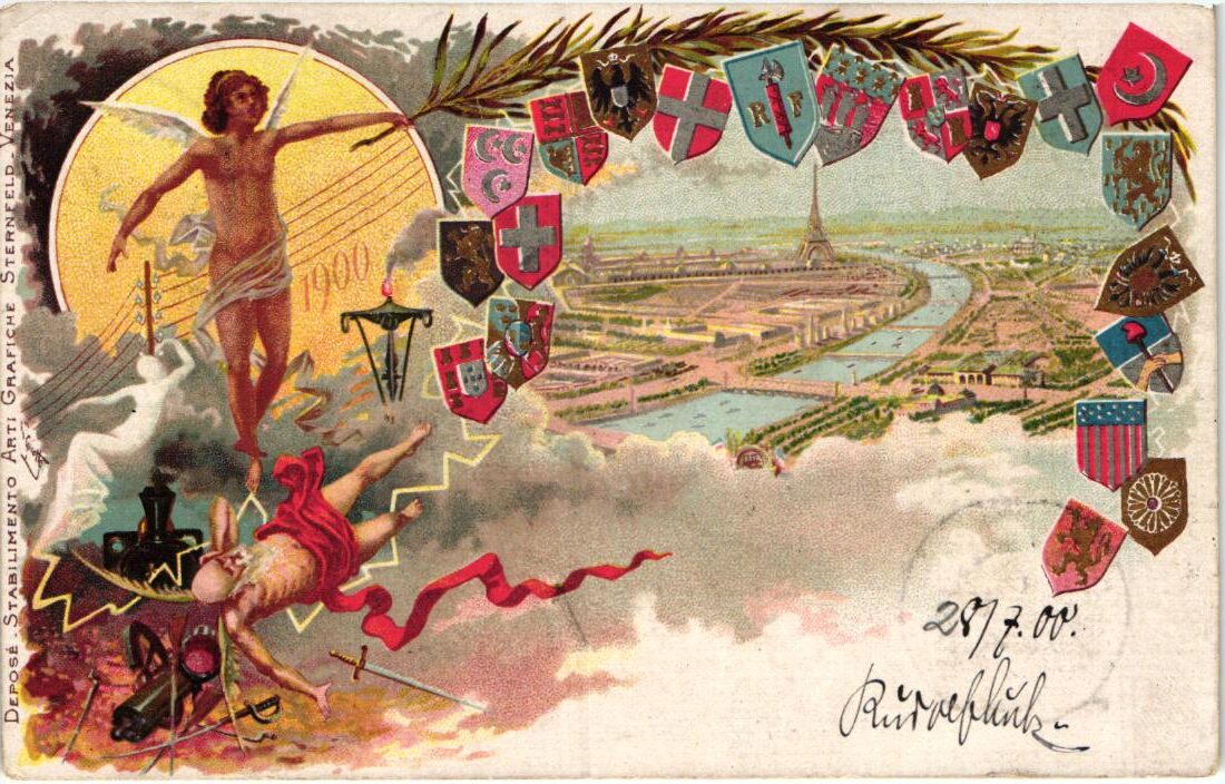 France, Paris 1900, Exposition Presse, Olympic Games, Olympia, JO – Bild 2