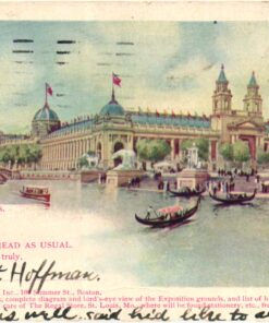 USA, St. Louis, World's Fair 1904, Exposition, Postcard Palace Varied Industires, Olympic Games, Olympia, JO