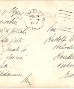 Alternative view of USA, 1932 Olympic Games Los Angeles, Postcard, Opening ceremony, Bussey Olympia, JO